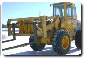 Articulated payloader